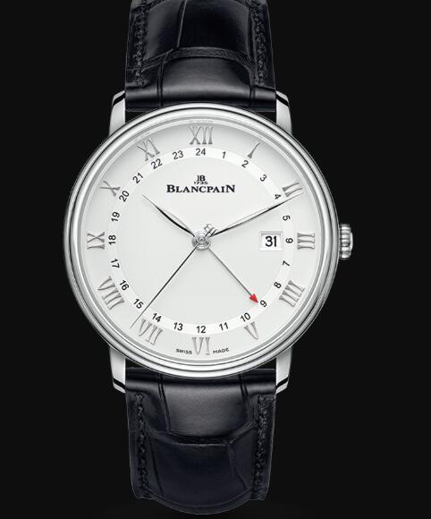 Blancpain Villeret Watch Price Review GMT Date Replica Watch 6662 1127 55